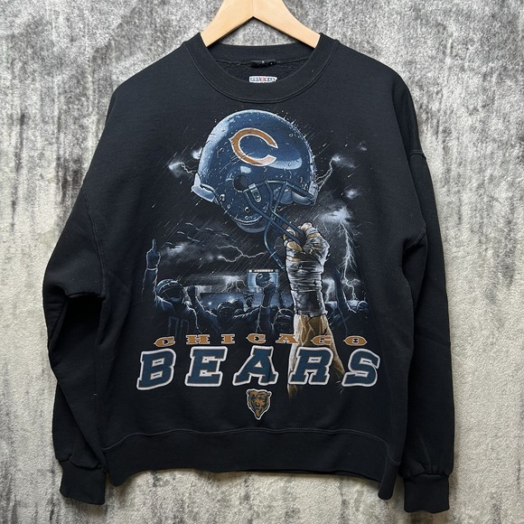 Jerzees Other - Vintage Y2K NFL Chicago Bears Sweatshirt Size Large Jerzees Graphic